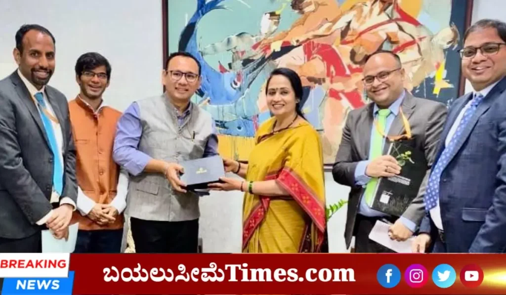 Indian Foreign Service Mission officers met the Chief Secretaries of the states