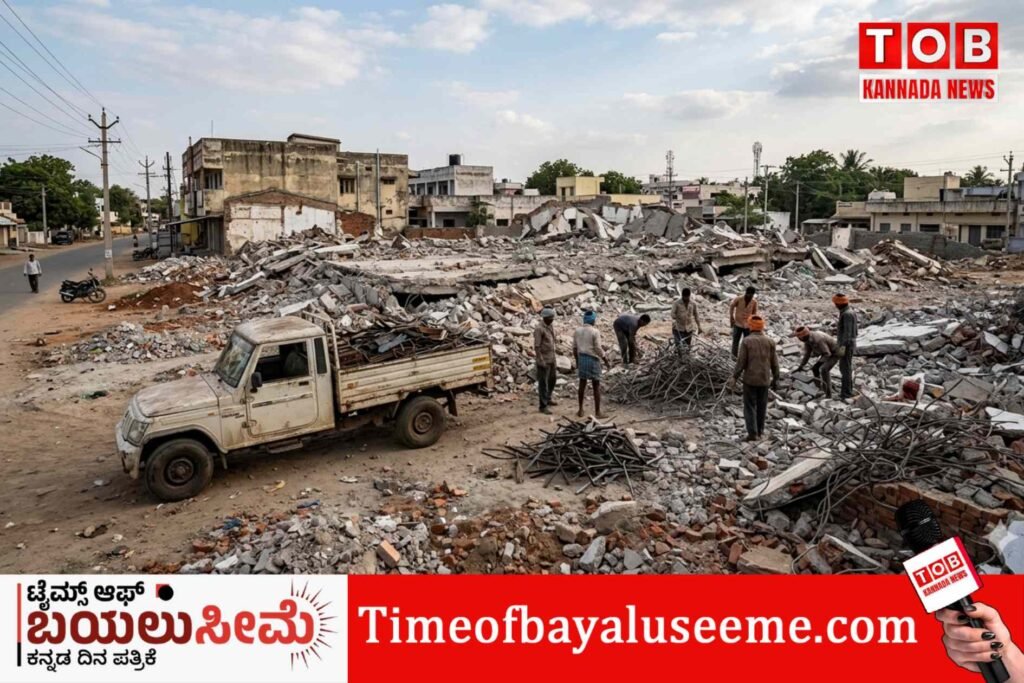 ವ್ಯಾಪಾರ ವಹಿವಾಟು ಸ್ತಬ್ದ : ಬಿಕೋ ಎನ್ನುತ್ತಿರುವ ರಸ್ತೆ :