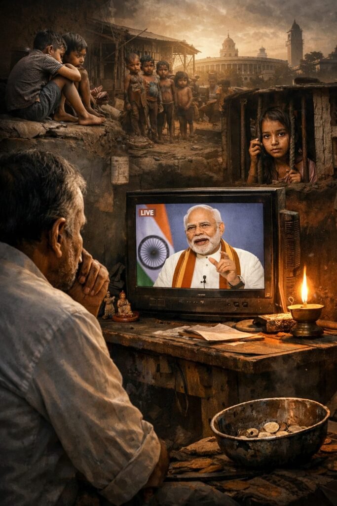 ಭಾರತದ ವಿವಿಧ ರಾಜ್ಯಗಳ ಸಾಮಾಜಿಕ ಸಮಸ್ಯೆಗಳು ಮತ್ತು ನಾಯಕತ್ವದ ಜವಾಬ್ದಾರಿಯನ್ನು ಬಿಂಬಿಸುವ ಸಾಂಕೇತಿಕ ಚಿತ್ರ